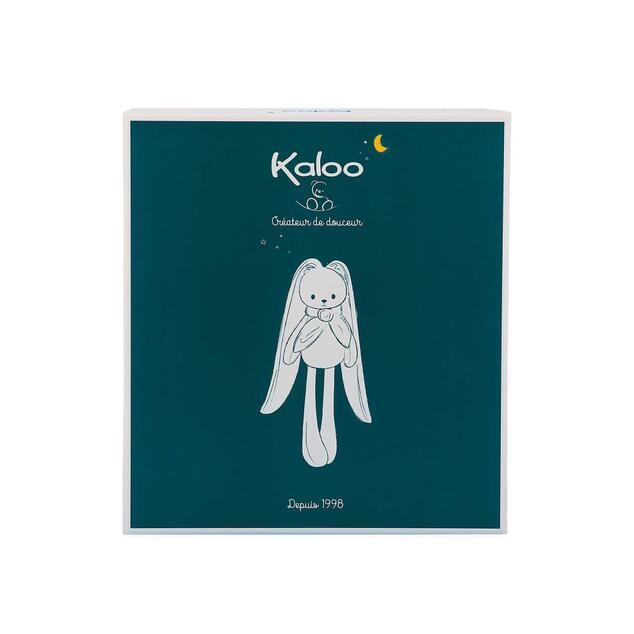 Kaloo Lapinoo Plyšový mojkáčik pre bábätko Zajačik s dlhými ušami ružový 30 cm