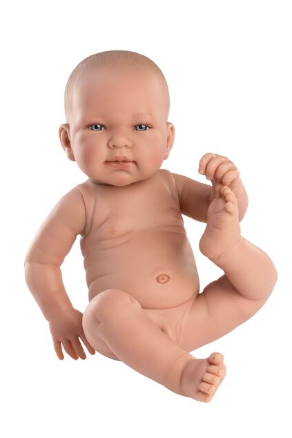 Llorens 73801 NEW BORN CHLAPČEK - realistické bábätko s celovinylovým telom - 40 cm