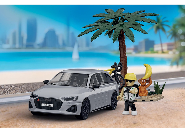 Cobi 24671 Audi RS4 Cycling Madnes, 1:35, 176 k, 2 f