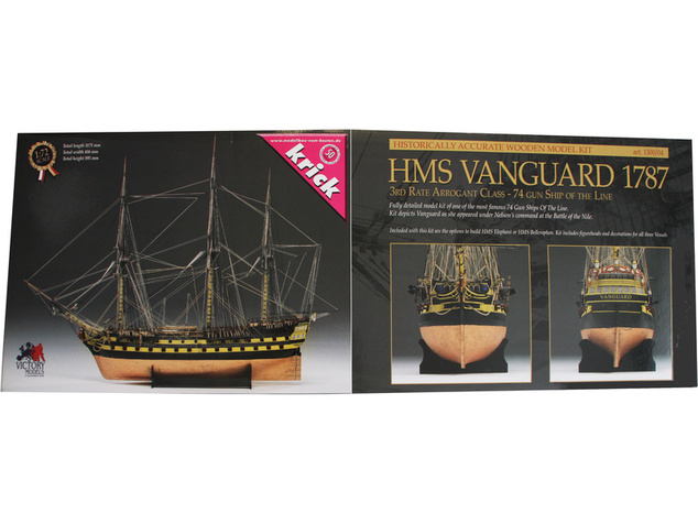 VICTORY MODELS HMS Vanguard 1798 1:72 kit