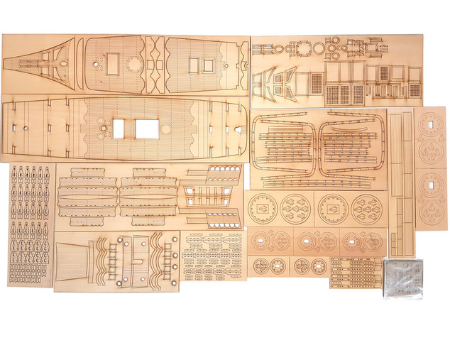 Mantua Model Sovereign of the Seas 1:78 kit