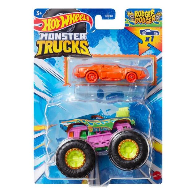 Hot Wheels Moster trucks 1:64 s angličákom