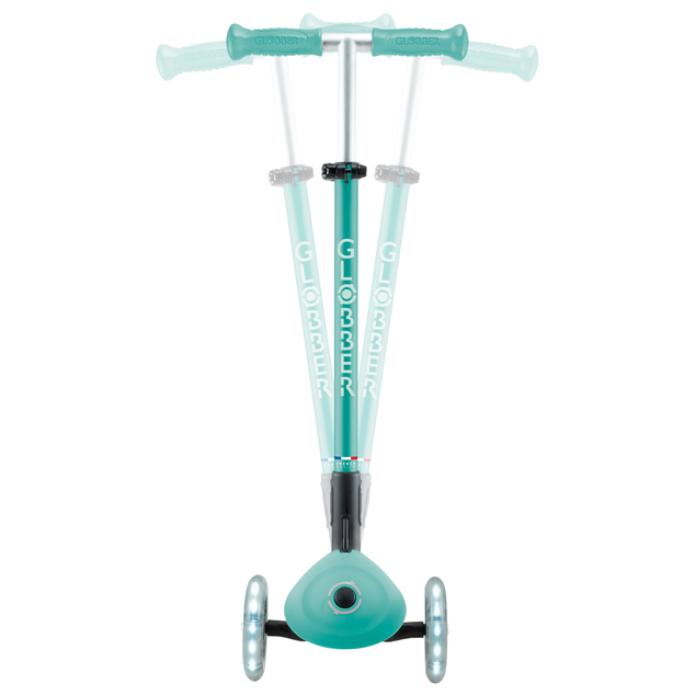 Globber detská skladacia kolobežka Elite Lights Dark Mint