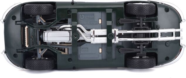 Bburago 1:18 Jaguar "E" Cabriolet (1961) Grün