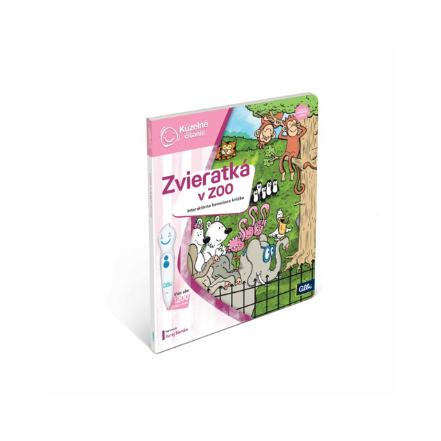 Albi Kúzelné čítanie Kniha Zvieratká v ZOO