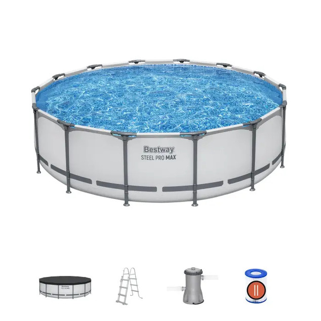 Kerti medence Bestway 56950 Steel Pro MAX 4.27mx 1.07m Pool Set