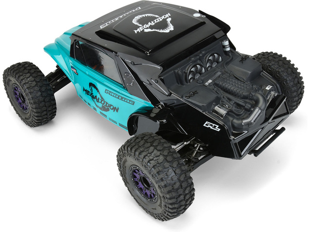 Pro-Line karosérie 1:10 Megalodon Desert Buggy číra (Short Course)
