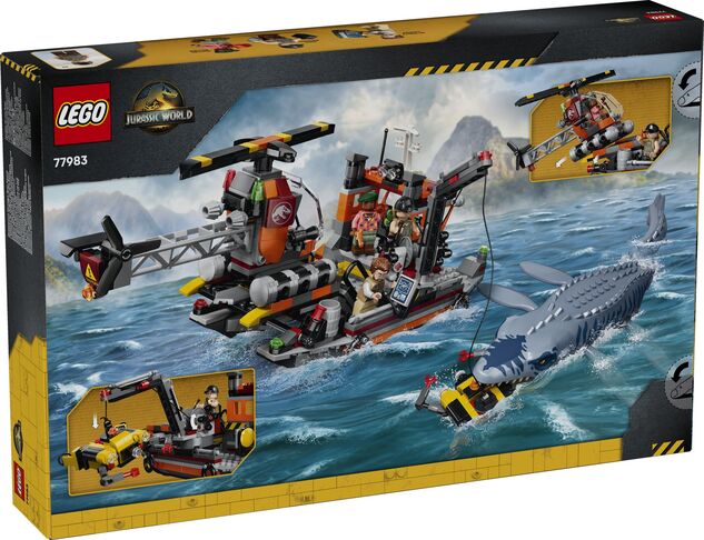 LEGO® Jurassic World 77983 Útok dinosaura mosasaura na loď