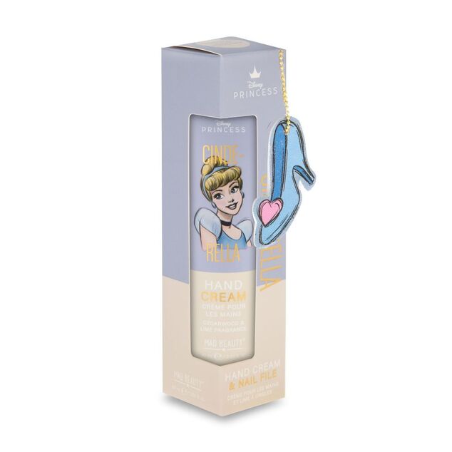 Mad Beauty Cinderella cipő alakú körömreszelő és kézápoló szett 60ml Pure Prin