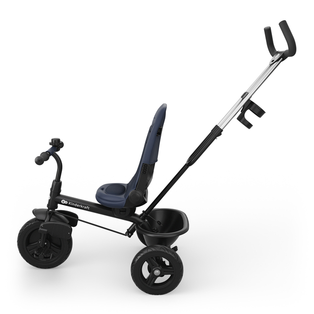KINDERKRAFT Tricycle Aston 2 Plus Navy, 9m+