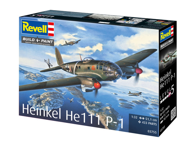 Plastic ModelKit aereo 03755 - Heinkel He 111P-1 (1:32)