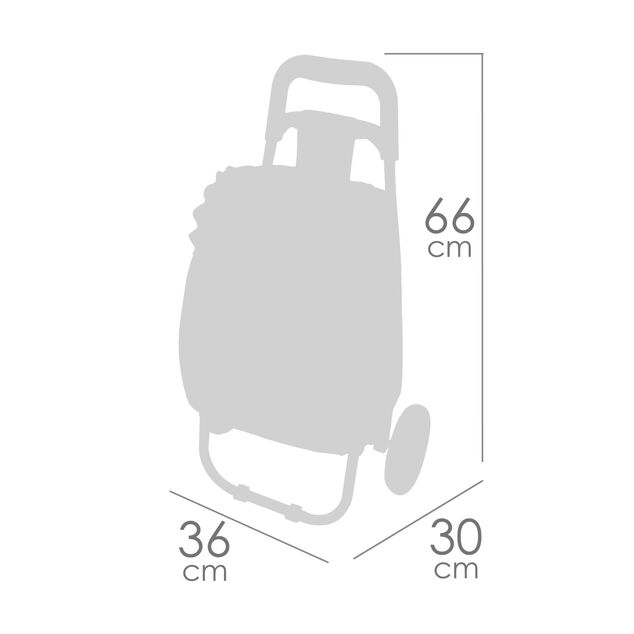 DeCuevas 52070 Borsa da viaggio pieghevole con ruote Honey 2026