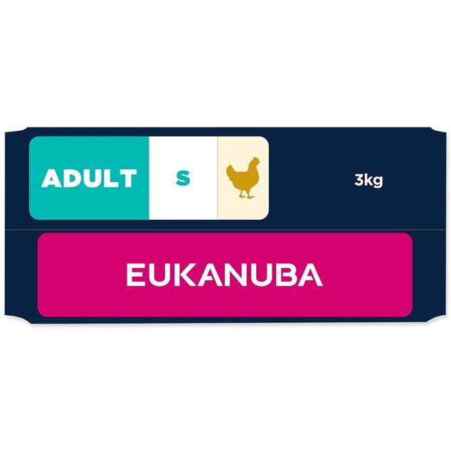 Krmivo EUKANUBA Adult Small breed rich in fresh chicken 3 kg