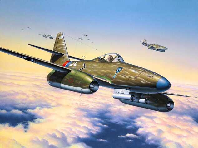 ModelSet aereo 64166 - Messerschmitt Me 262 A1a (1:72)
