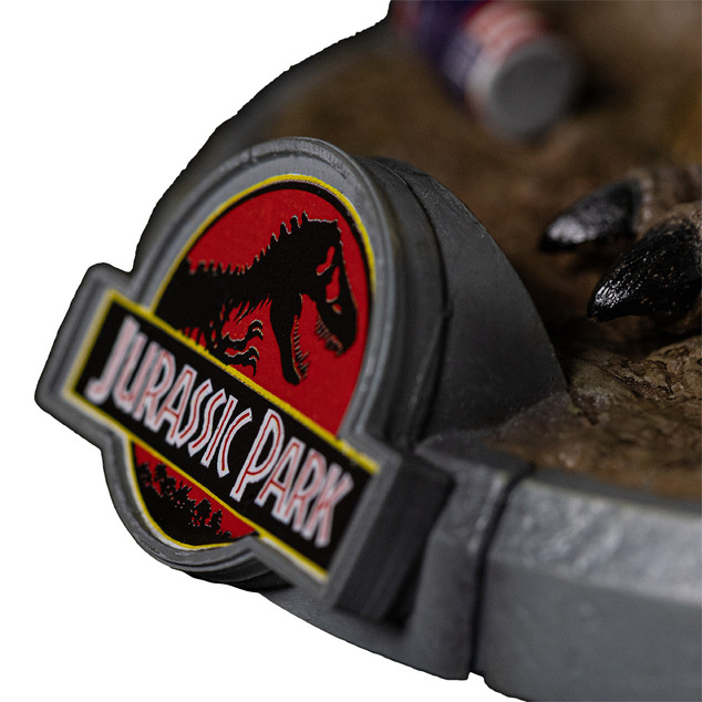 Iron Studios MiniCo Jurassic Park - Dilophosaurus Figur