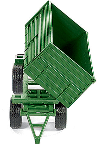 SIKU Farmer - traktor John Deere s vlekom, 1:50