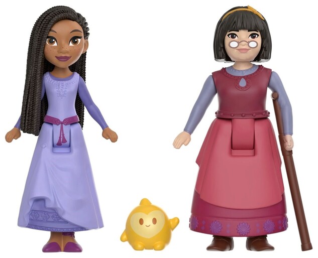 Mattel Disney Wishes Set mit Minifiguren