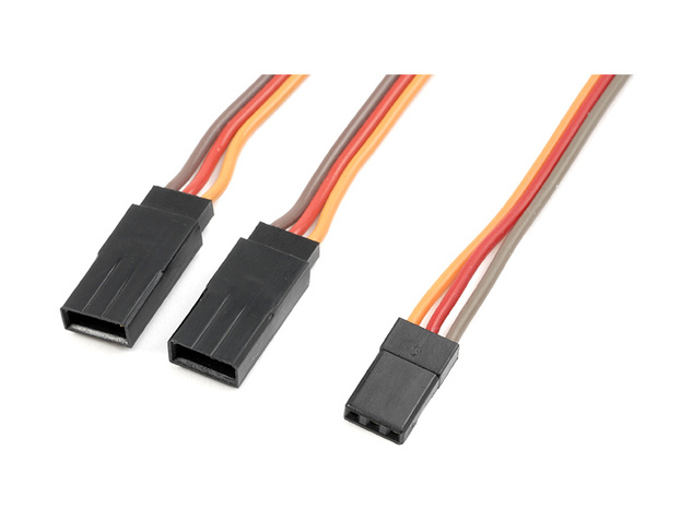 Kábel serva Y plochý JR 22AWG 30cm