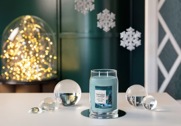 YC Signature Kerze Groß Winter Night Stars