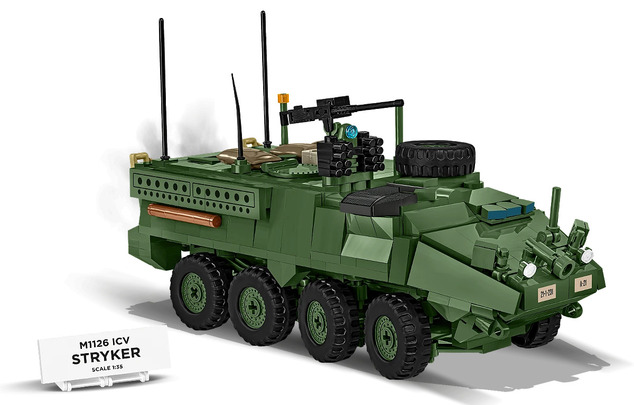 Cobi 2635 Fegyveres Erők STRYKER M1126 ICV, 1:35, 661 k
