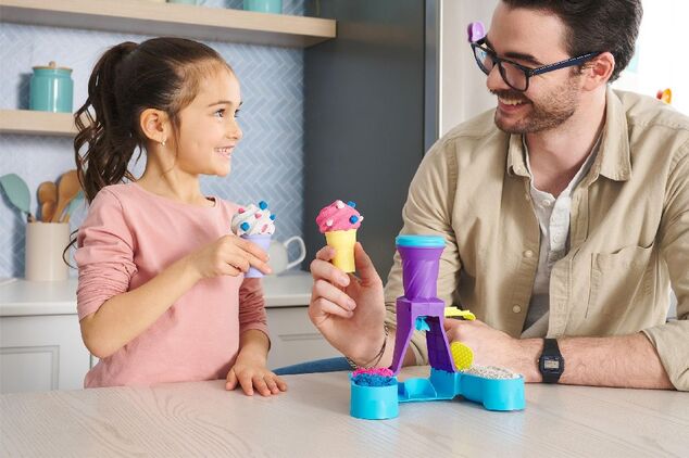 Kinetic sand Zmrzlináreň