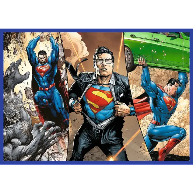 Trefl Puzzle 4x250 Supermanova odvaha