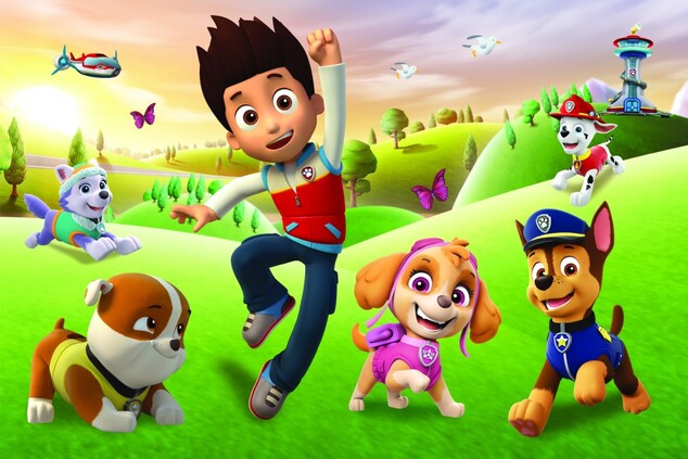 Trefl Puzzle Paw Patrol Super Shape 60 XXL dielikov