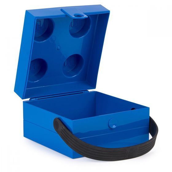 LEGO box s rukoväťou - modrá