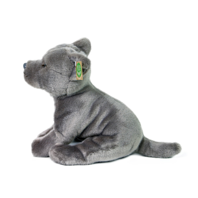 Plyšový pes stafordšírsky bulteriér 30cm ECO-FRIENDLY