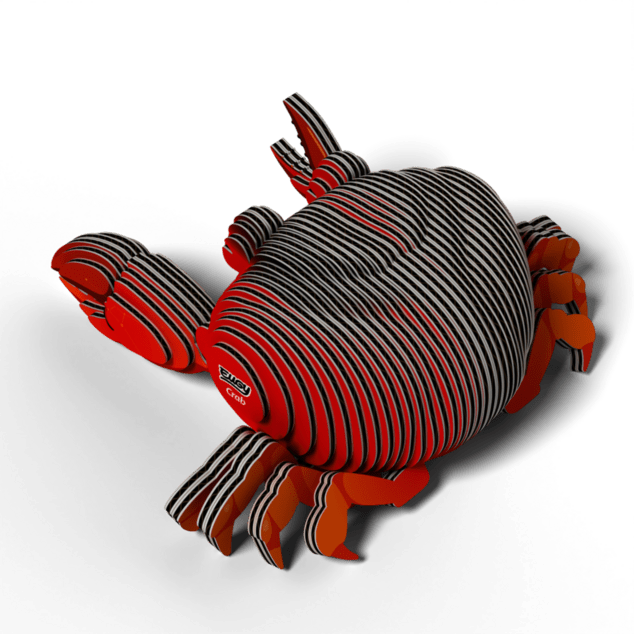 EUGY Krabbe 3D Kartonbausatz