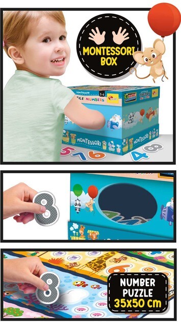 Gioco dei numeri Montessori