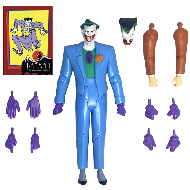 Batman: La Serie Animata Joker figura McFarlane Toys (ABITO BLU) (INSEGUIMENTO)