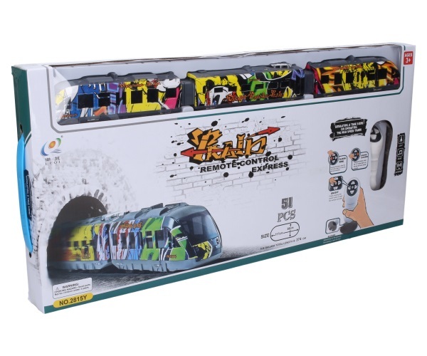 Vlak graffiti set RC 117 x 66 cm