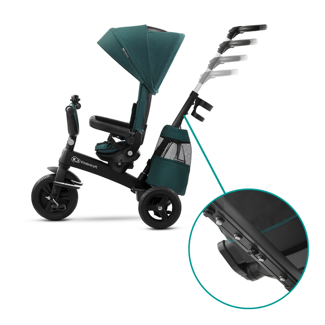 Trojkolka Easytwist Midnight Green Kinderkraft