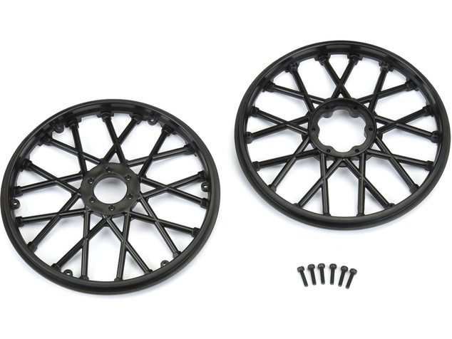 Pro-Line disk Bullyspoke V2 Bead predný, čierny: PM-MX