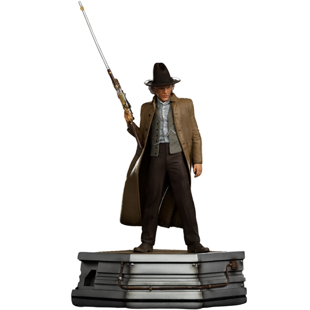 Iron Studios Zurück in die Zukunft Teil III - Doc Brown Statue 1/10