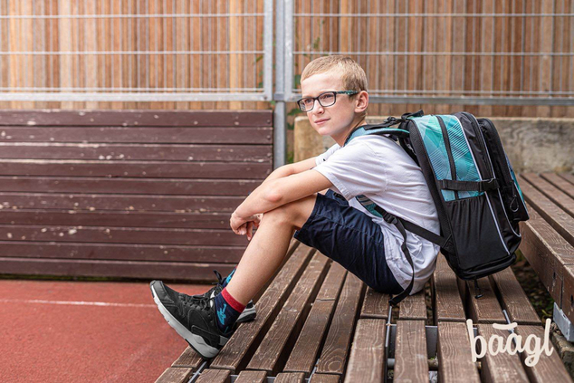 BAAGL Schulrucksack Cubic Krieger