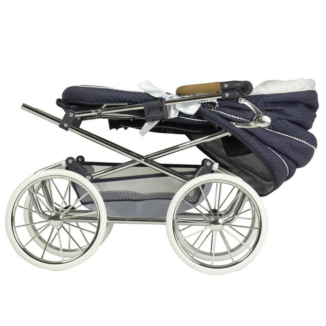 DeCuevas 82044 Carucior pliabil pentru papusi REBORN cu umbrela de soare si accesorii VINTAGE 2023