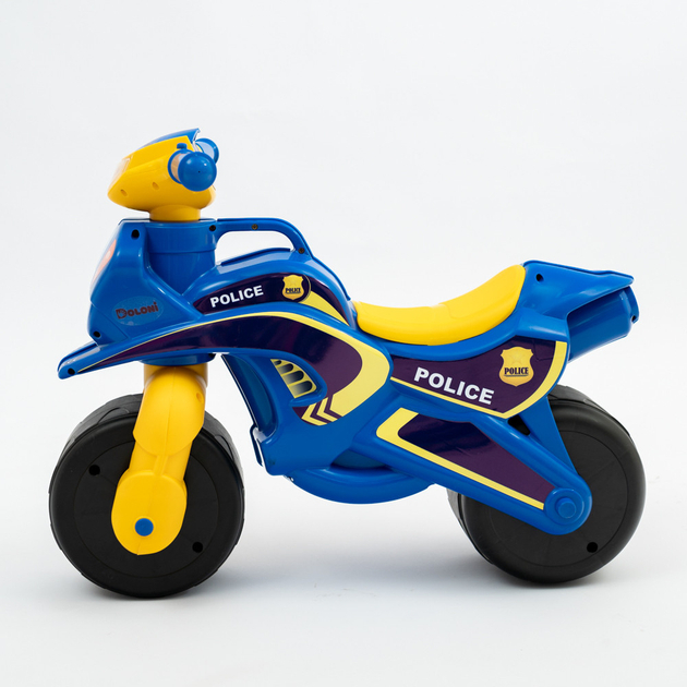 DOLONI Odrážacia motorka "Bike Police" - modrá