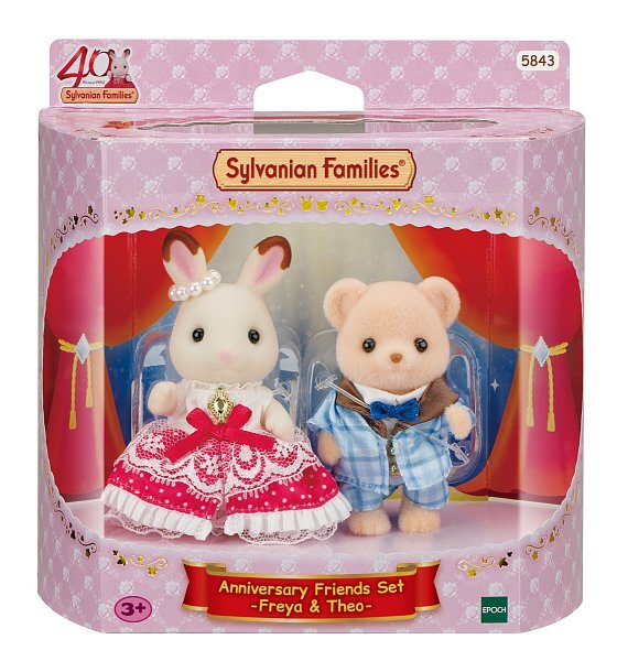 Sylvanian Families Narodeninová oslava k 40. výročiu Freya a Theo