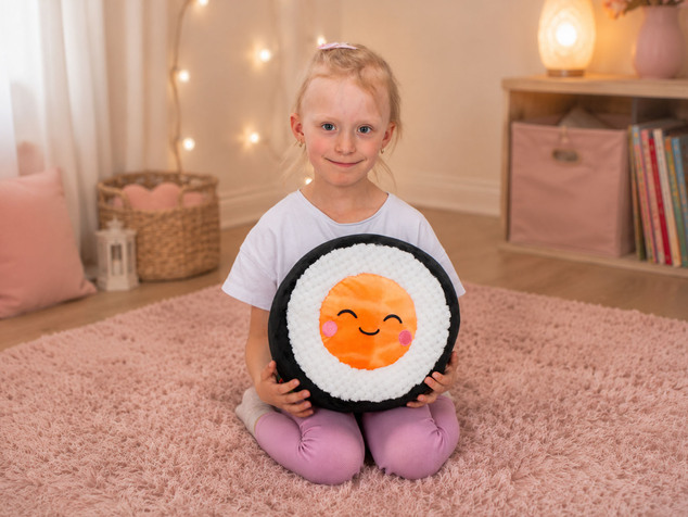 Plush Friends Kawaii Sushi peluche 25cm saumon 0m+