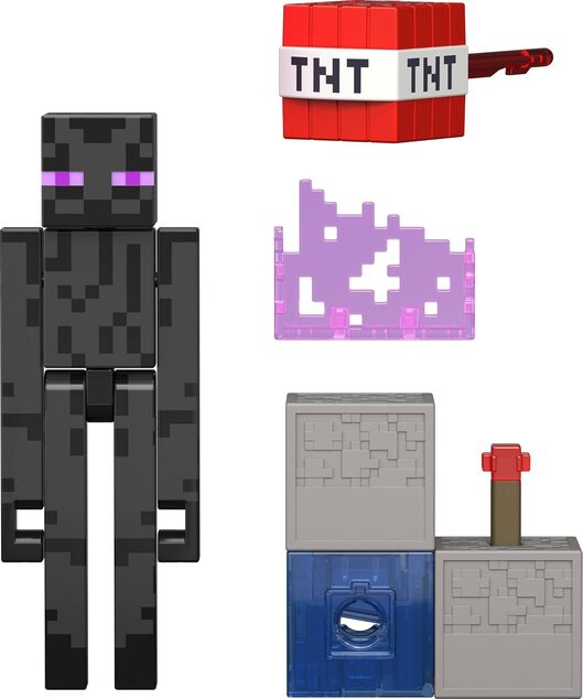 Mattel MINECRAFT® Redstone Charged figura ENDERMAN 12cm