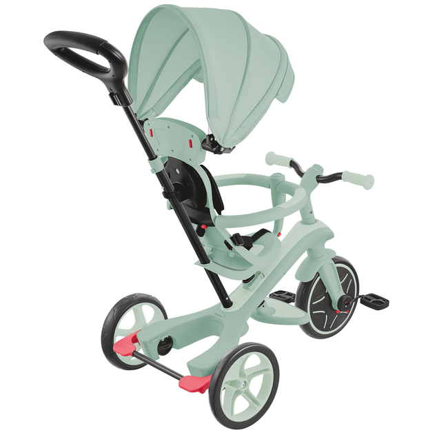 Globber trojkolka Explorer Trike 4in1 Ecologic Pistachio
