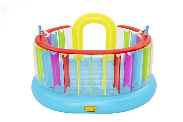 Bestway Centro de juegos inflable Fisher-Price Bouncetopia, 2,26 x 1,75 x 1,38m
