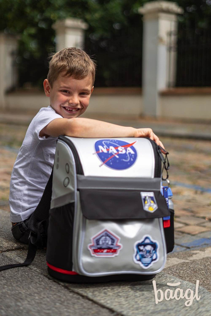 BAAGL Rucsac școlar Zippy NASA