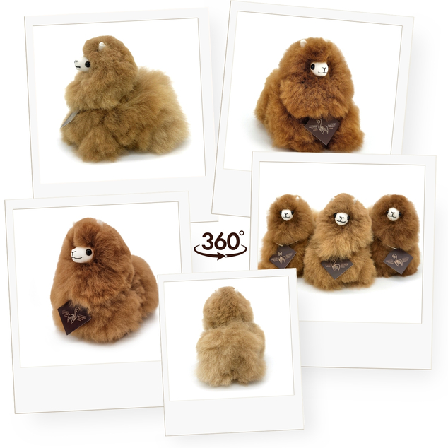 INKARI Plyšová hračka Alpaca Mini Hazelnut 15cm