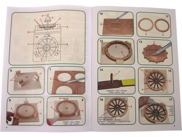 Mantua Model Toskánsky kanón 1:17 kit