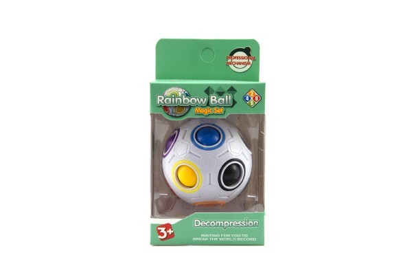 Hlavolam loptička plast 7cm