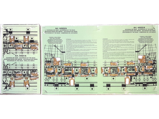 Mantua Model Sovereign of the Seas 1:78 kit
