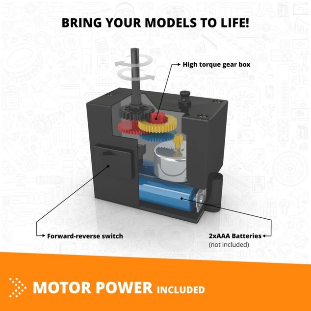 Engino Inventor 50 models motorizovaný set - multi models